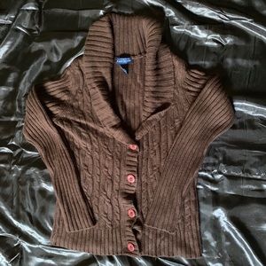 Thick brown sweater ( 2 for 8$ )